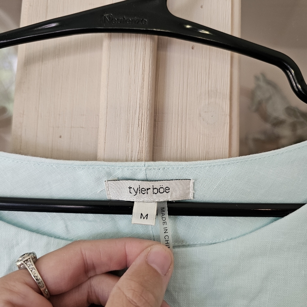 Tyler Boe Linen Charlotte Tunic - Picture 7 of 7